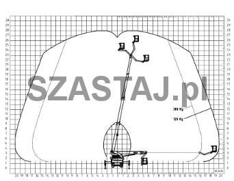 Diagram pracy podnośnika Bison TKA 28 metrów