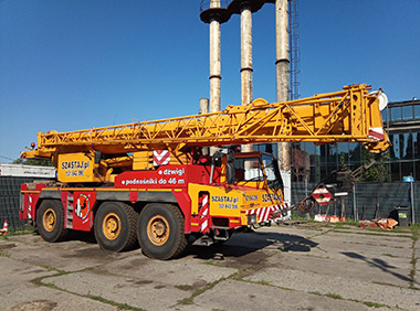 Dźwig, Żuraw Samjezdny LIEBHERR LTM 1030/2